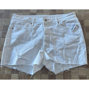 Women's Old Navy Denim Shorts, Size 16, White
